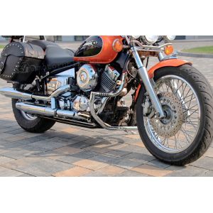 Захисні мотодуги з підніжками Yamaha XVS 650 і 400 Classik і Сustom