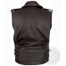 Байкерський шкіряний жилет Commando