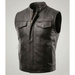 Байкерський шкіряний жилет "Сини Анархії"