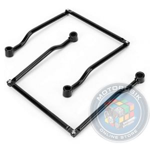 Металеве кріплення для мотосумок — надійний кронштейн для бічних кофрів Металеве кріплення для мотосумок — надійний кронштейн для бічних кофрів