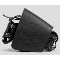 Шкіряна мотосумка SKULL H-D