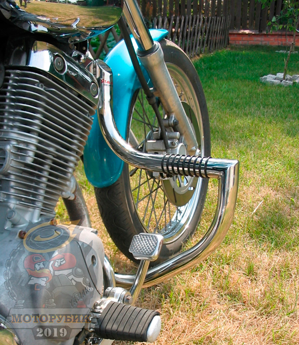 дуги с подножками мотоцикла Yamaha Virago XV535