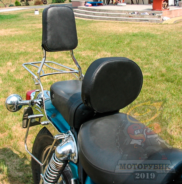 пассажирская спинка на мотоцикл Yamaha Virago XV535